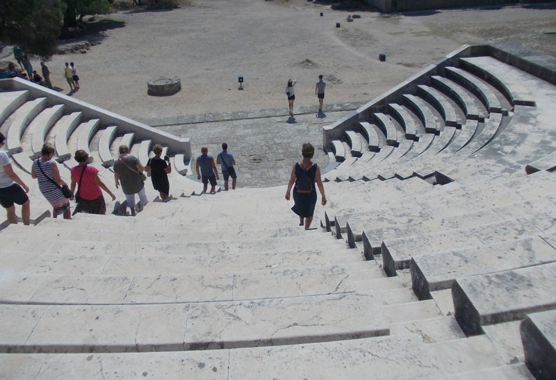 antický stadion u Rhodosu